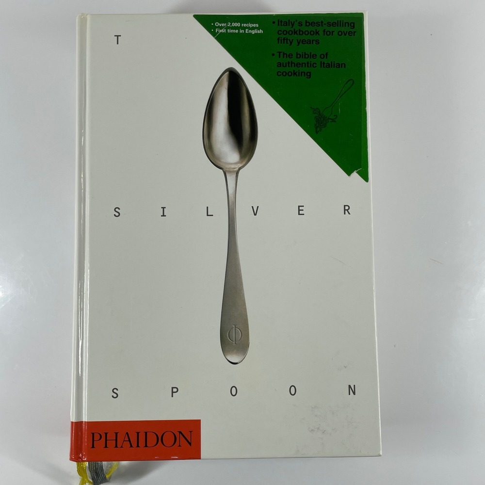 The Silver Spoon Phaidon Press Italian Cookbook 2005 First Edition Hardcover